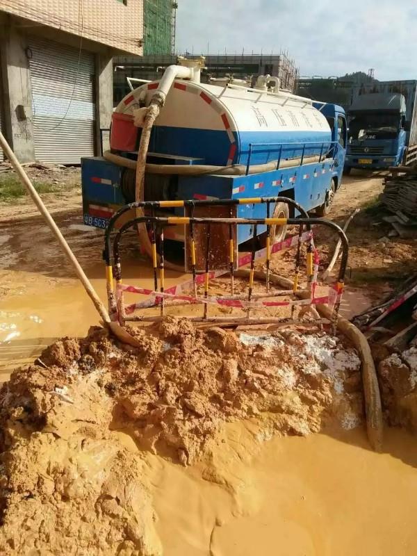 通海口镇工地淤泥清淤