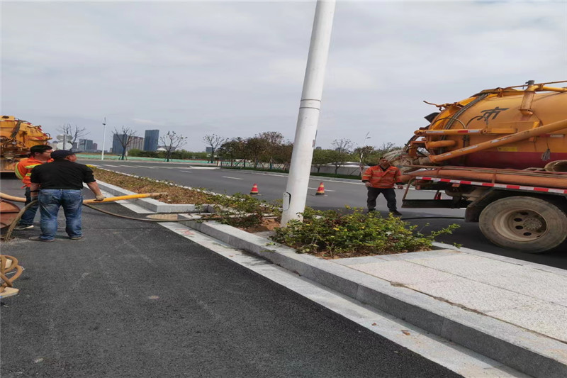 通海口镇雨水管道清淤-污水管道清洗